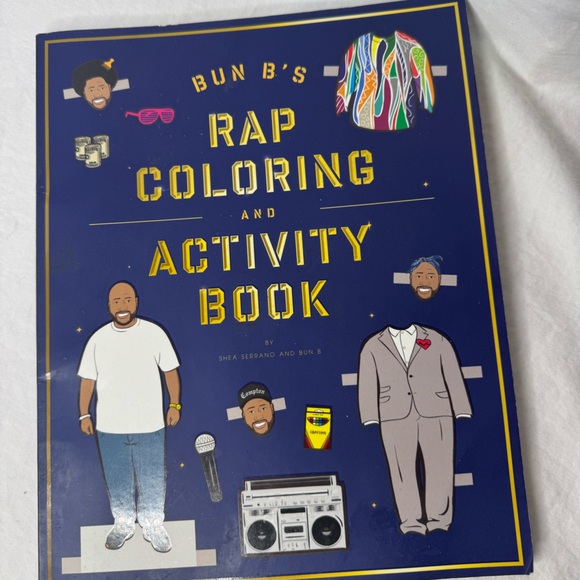 Bun B's Rap Coloring and Activity Book NEW! - Picture 1 of 11